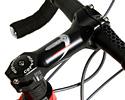 (Click for larger image) FSA OS140 stem  - it's almost unusual to see an aluminium stem on a bike at this level, till you take a look at what the pros are using.