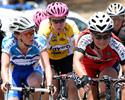 (Click for larger image) Bunch action from the women's race