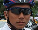 (Click for larger image) Sayuti Zahit was the first Malaysian across the line in 10th position. 